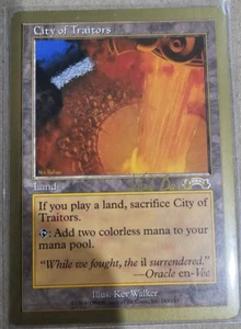 MTG City of Traitors 1999 Championship Deck NM *Pack Fresh* - Picture 1 of 2