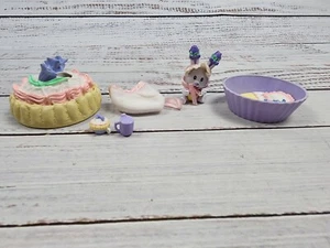 Vintage Tea Bunny Baby Bunnies Hide N Peek Party Sleepy Bluebell Giggles - Picture 1 of 13