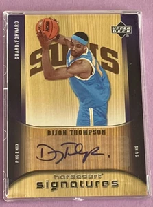 2005-06 Upper Deck Hardcourt Signatures #DT Dijon Thompson - Bild 1 von 2