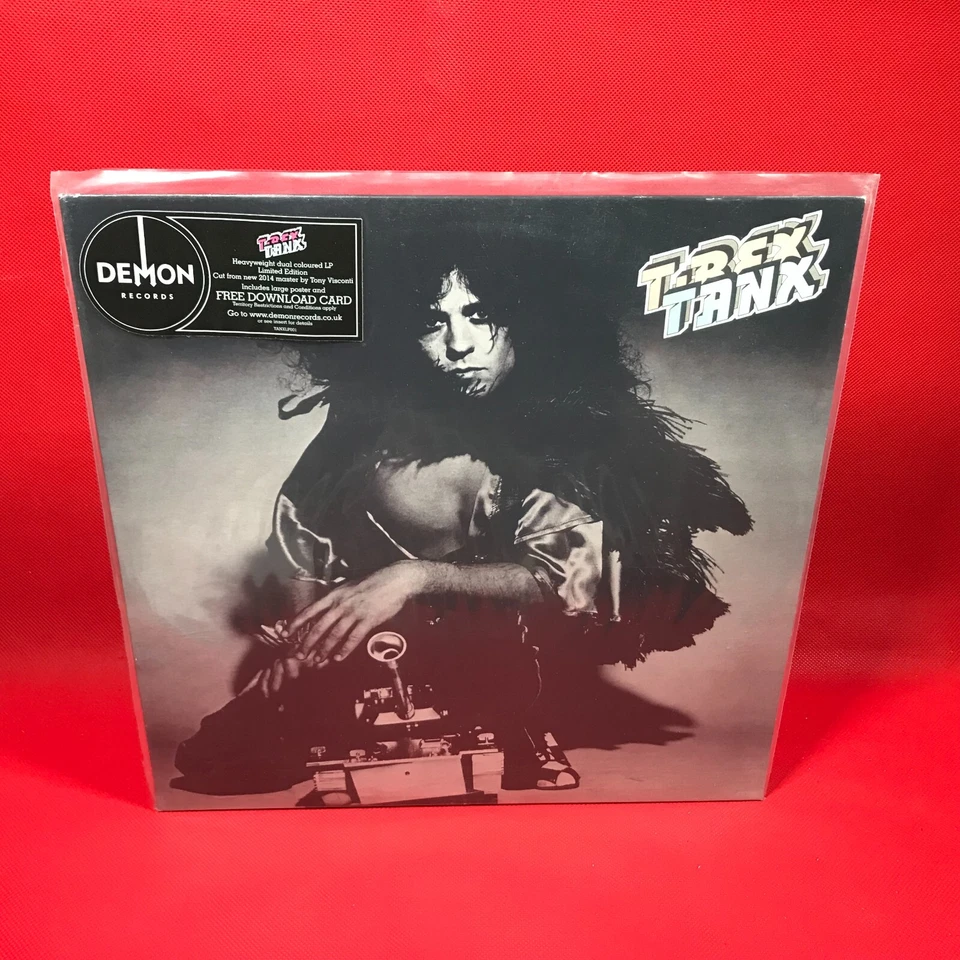 T-Rex Tanx Limited Edition Red Blue Vinyl LP RSD 2014 UK Record Store Day NEW * - Image 1 of 4