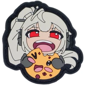 Parche de utilidad de comida para bocadillos anime táctico Waifu mini PVC - Imagen 1 de 5