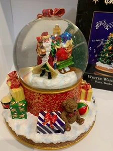 euc Christopher Radko "WINTERWANDERER" Schneekugel - Bild 1 von 4
