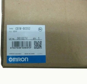 CS1W-BC052 NEW OMRON CS1WBC052 PLC Processor Module - Picture 1 of 3