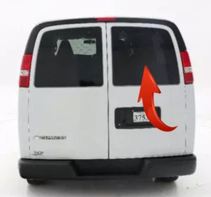 Chevrolet Express 2008-2023 furgoneta ventana trasera derecha calefacción 3 orificios móvil DB11383YPY - Imagen 1 de 1