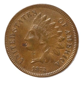 1872 Indian Head US Early Cent 1C - Bild 1 von 2