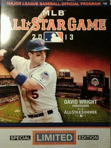 New York Mets 2013 MLB All Star Game Program David Wright  - Picture 1 of 2