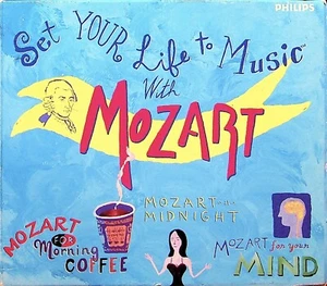 Set Your Life to Music With Mozart 3 CD Box Set Phillips - Picture 1 of 4