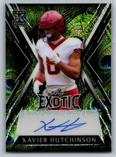 2023 Leaf Exotic RC Rookie Auto /7 #BA-XH1 Xavier Hutchinson