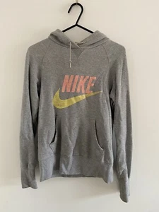 Nike Grey Jumper Hoodie Size M - Picture 1 of 8