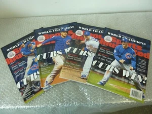 2016 Chicago Cubs "World Champions" CUBS WIN -Sports Illustrated Set of 4(23274) - Picture 1 of 10