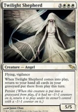 MTG magic cards 1x x1 Light Play, English Twilight Shepherd Shadowmoor