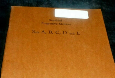 Progressive Matrices, Sets A, B,C, D & E  by Raven, J. C (FOR ANALYSIS) - Image 1 of 4