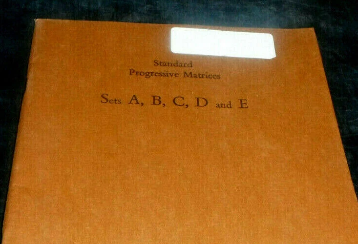 Progressive Matrices, Sets A, B,C, D & E  by Raven, J. C (FOR ANALYSIS) - Image 1 of 4