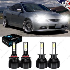 LED Headlight Kit 9005 H1 6000K Combo Bulb for 2005-2006 Acura RSX High Low Beam - Picture 1 of 21