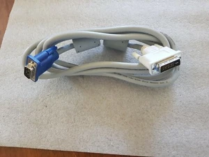 Câble Adaptateur DVI Male vers VGA Male AWM E200088 Style 20276 VW-1 80°C 30V - Picture 1 of 4