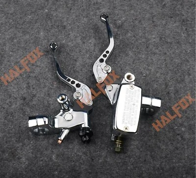 Brake Master Cylinder Clutch Levers for Yamaha Road star 1600 1700 Virago XV250 - Image 1 of 4