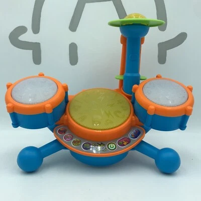 VTech KidiBeats Drum Set Educational Musical Toy for Kids Toddlers 2-5 Years - Image 1 of 4