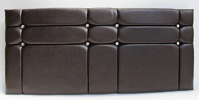 5FT KING SIZE VIRGINIA FAUX LEATHER HEADBOARD " FREE DELIVERY " - Image 1 of 2