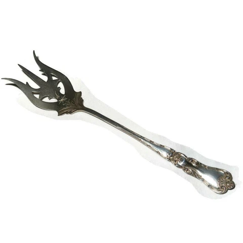 Baker Manchester, Sterling Silver, BMS26 Salad Serving Fork, 7" Cover