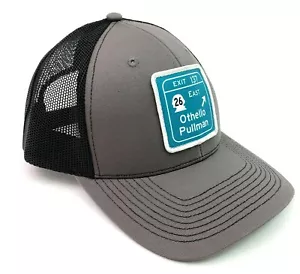 Outdoor Cap Mens Othello Pullman Patch Gray Black Mesh Trucker Snapback Cap Hat - Picture 1 of 11