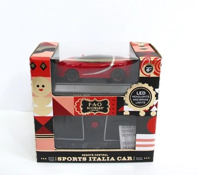 FAO Schwarz Remote Control Sports Italia Car 1:50 Scale 2.4 ghz Red NEW - Image 1 of 4