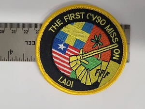 UNMIL United Nations Mission in Liberia The First CV9O Mission LAO1 Patch - Picture 1 of 3