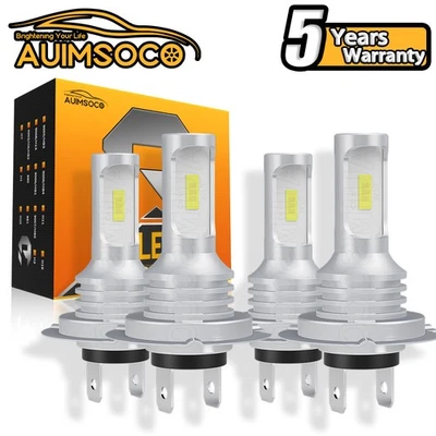 适用于路虎 Discovery Sport 2016 LED 车头灯高光灯泡套件组合 A+ — 第 1/4 张图片