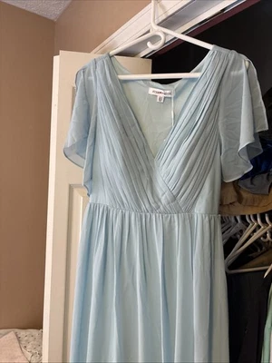 Vestido Ever Pretty Talla 20/XXL Zafiro AZUL TALLA GRANDE (¡ver más fotos!) Foto 1 de 4