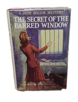 JUDY BOLTON #16 Secret Of The Barred Window - Vtg 1953 HC DJ - Margaret Sutton - Image 1 of 4