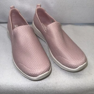Skechers GOGA MAX Walk Shoes 9 Sensational Day Womens Walking Sneakers Slip On - Picture 1 of 6