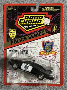 1997 Road Champs State Capital Police Series Sacramento Police Car 1/43 Die Cast - Picture 1 of 5