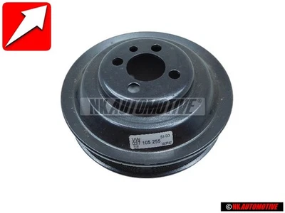 VW Original Poulie Courr. Trapez. Nervuree - 037105255 - Photo 1/4