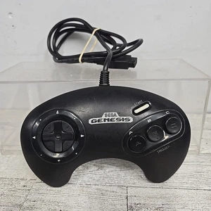 Vintage Sega Genesis Controller Model 1650 Original 3 Tasten Pad getestet - Bild 1 von 6