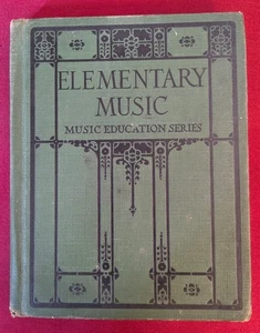 First Edition Elementary Music - 1923 - Illustrated Beloit WI City Schools - Picture 1 of 9