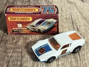 Matchbox Superfast De Tomaso Pantera #8 Vintage 1975 - Picture 1 of 1