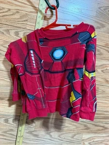 Marvel Marvel Iron Man Kostüm PJ PALS für Jungen Kinder - Größe 2 T24 - Bild 1 von 3
