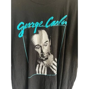 VTG George Carlin Stand Up Comedy Comedian Tour Tough Get F*cked T-Shirt XL - Picture 1 of 4