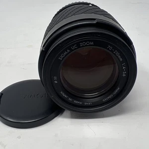 Sigma UC Zoom Objektiv 70–210 mm f/4–5,6 für Canon EF Mount Fair mit Kappe - Bild 1 von 6