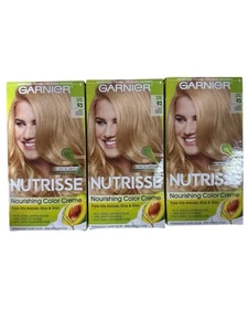 Lot Of 3 Garnier Nutrisse Nourishing Permanent Hair Color Honey Butter 93 Blonde - Picture 1 of 1