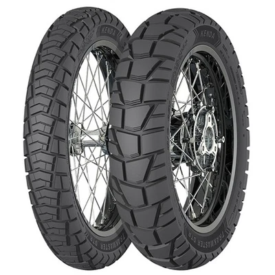 Motorcycle Tyres Kenda Trakmaster DTR 90/90 B21 54T & 140/80 B18 70T TL Aprilia - Image 1 of 4