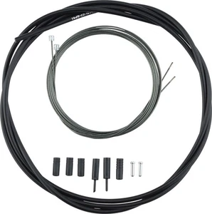 Shimano Road Optislick Derailleur Cable and Housing Set, Black - Picture 1 of 1