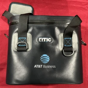 RTIC COOLER SOFT PACK 8 NEU AT&T BUSINESS SELTEN BLAU TASCHE DOSE EIS LUNCHBOX - Bild 1 von 9