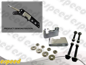 PAIR TCS FRONT TENSION ROD BRACKET SUPPORT FOR NISSAN 90-96 300ZX 89-98 240SX - Picture 1 of 1