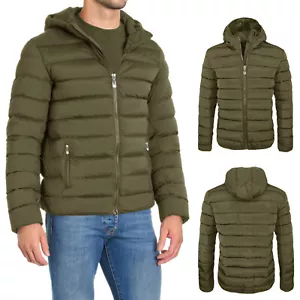Giubbotto Uomo Invernale Giacca Giubbino Imbottito Piumino Con Cappuccio VEQUE - Imagen 1 de 85