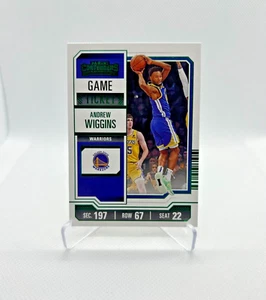 Andrew Wiggins - 2023-24 Panini Contenders Game Ticket Green #65 - GS Warriors - Picture 1 of 2