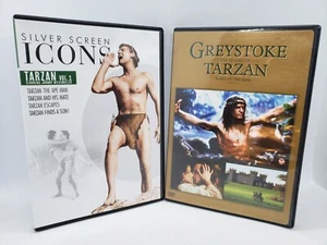 Tarzan DVD Lot: 5 Classic Tarzan Films Together! Very Good Condition! - Picture 1 of 4