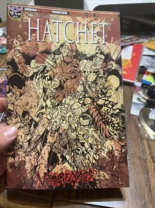 HATCHET VENGEANCE #3 BLOODY HORROR LTD ED CVR Signed Felissa Rose - Picture 1 of 8