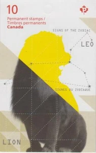 CAN470 2011-13 CANADA SIGNS OF THE ZODIAC LEO THE LION BOOKLET SC2451a MNH - Picture 1 of 1