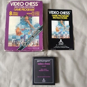 Video Chess Atari 2600 Game Boxed - Picture 1 of 7