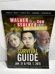 Walker Stalker Con 2015 Survival Guide Programm Walking Dead AMC TV Show - Bild 1 von 2